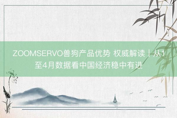 ZOOMSERVO兽狗产品优势 权威解读｜从1至4月数据看中国经济稳中有进